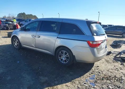 2011 Honda Odyssey Ex-L from USA, damaged, VIN 5FNRL5H66BB037014